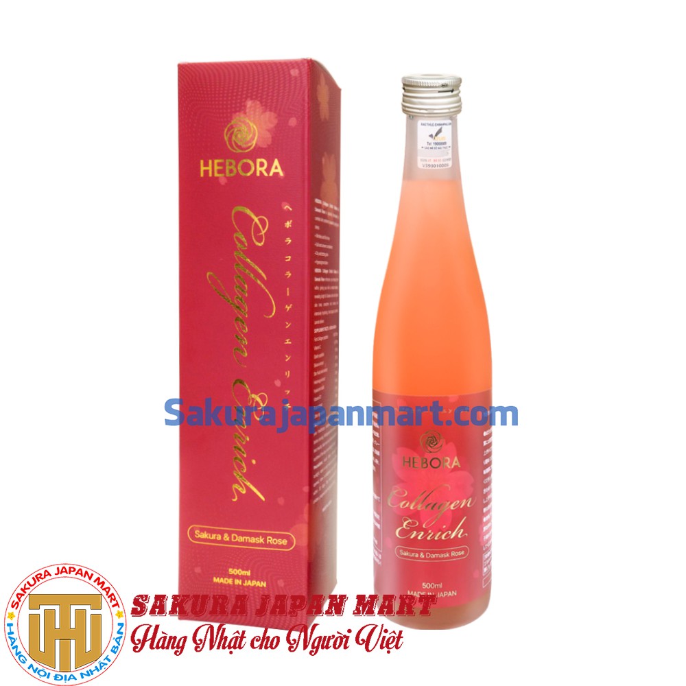 Nước uống Collagen Enrich Hebora 160.000mg 500ml